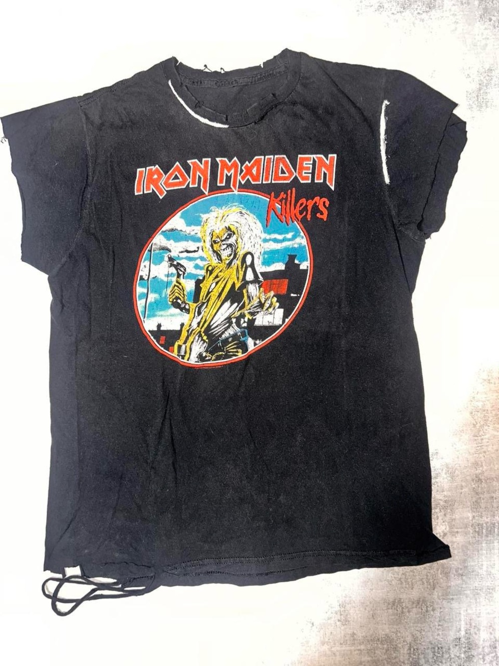 Vintage Iron Maiden Killers Capped Tee